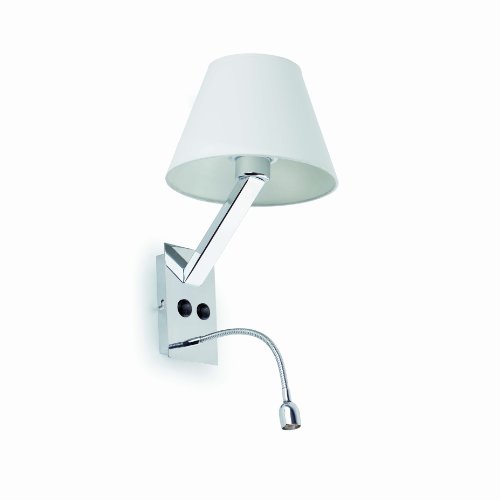 Foco de Parede EGLO MOMA-2 (LED - 1 x 11 W - Branco) FARO BARCELONA - Luminárias Decorativas - led, 11 W, branco