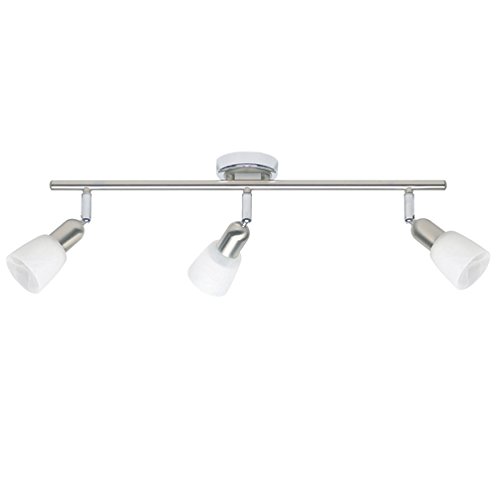 Iluminação de Teto BRILLIANT Sofia | Aço inoxidável Brilliant - Luminárias Decorativas - aço inoxidável, 3 luzes, 40 W, cristal