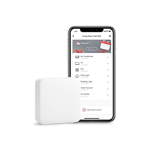Hub Mini Switchbot Mini Hub Inteligente Wifibluetooth Com Controle Remoto Ir Universal SwitchBot - Aspiradores - sem fios, bluetooth, IR wireless, 10m