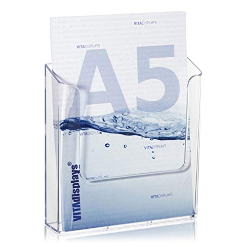 Suporte de Parede para Folhas Térmicas VITADISPLAYS NE-160WA VITAdisplays - Suportes para revistas - suporte, parede, folhas térmicas, vitadisplays, ne-160wa