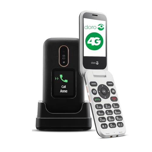 Telemóvel DORO 6880 (2.4'' - Preto, Cinzento) Doro - Telemóveis - telemóvel, doro 6880, 2.4 polegadas, preto, cinzento