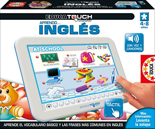 Jogo Educa Touch Junior Educa Aprende Ingles Educa Borrás - Banho e corpo - jogo, educa, touch junior, aprende inglês