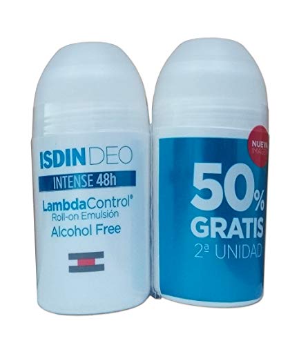 Desodorizante LAMBDA Control Intense (2x50ml) Isdin - Desodorizantes e antitranspirantes - desodorizante, intenso, ação longa duradoura, anti-perdigueira