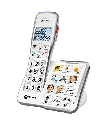 Telefone fixo GEEMARC Amplidect 595 Photo GEEMARC - Telefonia - telefone, fixo, amplificado, auscultadores, botões personalizáveis