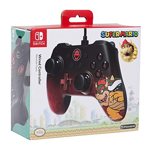 Comando NINTENDO Power-A Bowser (Super Mario) POWERA - Controlos de jogo - comando, nintendo, power-a bowser, super mario