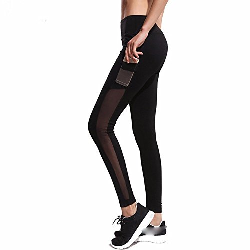 Calções para Mulher SUNNSEAN Preto (L) SUNNSEAN Pantalones - Roupa - preto, mulher, L