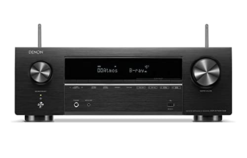 Recetor AV DENON AVR-X1700HDAB (Negro - 7.2 canales) Denon - Receptores de áudio e vídeo - 7.2 canais, 145W, usb, wi-fi