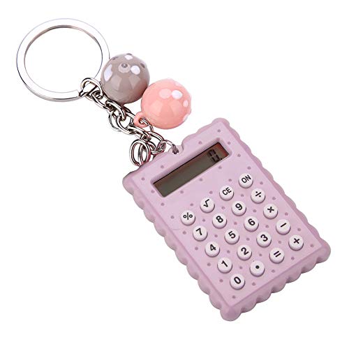 Mini Calculadora Infantil Vbestlife com Chave e Corrente VBESTLIFE - Calculadoras - calculadora, infantil, chave, corrente