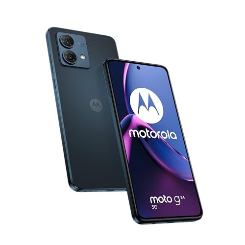 Smartphone MOTOROLA Moto G84 (6.7'' - 12 GB - 256 GB - Azul) Motorola - Telemóveis - 6.7 polegadas, 12 GB RAM, 256 GB armazenamento, azul