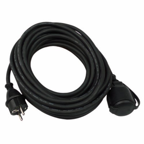 Extensão Elétrica REVLON 0065109 | Preto REV - Fios de extensão - extensão elétrica, revlon, preto, cabo 10m, voltagem 250v, corrente 16a
