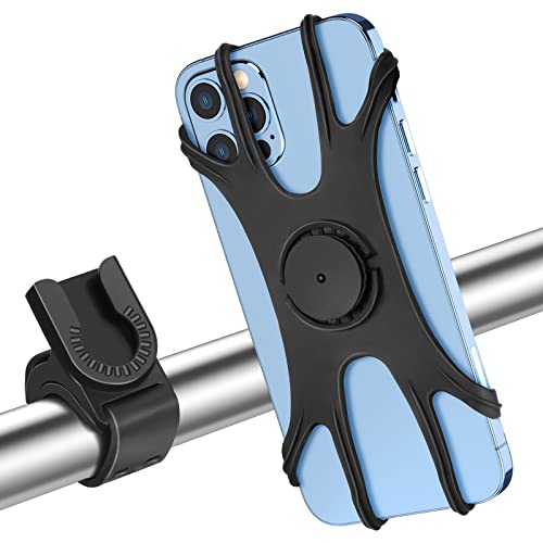 Suporte Smartphone para Bicicleta GEAR4 D3O FATE TO FATE - Peças de reposição para telemóveis - universal, preto, silicone, rotativo