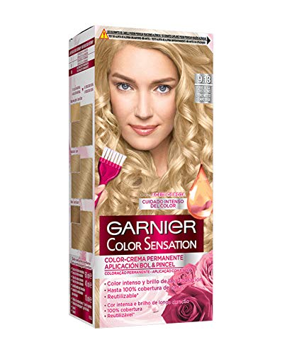 Tinta Permanente GARNIER Cor Sensation 9.13 Louro Muito Leve Garnier - Cuidados com o cabelo - naturais, alta qualidade, cabelo saudável, cor louro