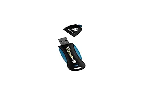 Corsair Flash Voyager V2 32GB USB 3.0 Type-A Preto e Azul Corsair - Pen drives usb - 32 GB, usb 3.0, Type-A, 200 MB/s