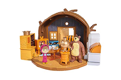 Playset Masha e o Urso Casa do Urso (Idade Mínima: 3) SIMBA - Brinquedos - playset, masha, urso, casa do urso, figuras