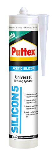 Silicone para Vidro e Cerâmica PATTEX 280Ml Pattex - Revestimentos protetores e selantes - silicone, vidro, cerâmica, pattex