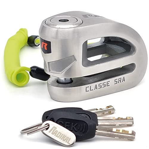 Cadeado de Segurança para Motocicleta RADIKAL Rk310S RADIKAL - Alarmes e fechaduras para motocicletas - segurança, motocicleta