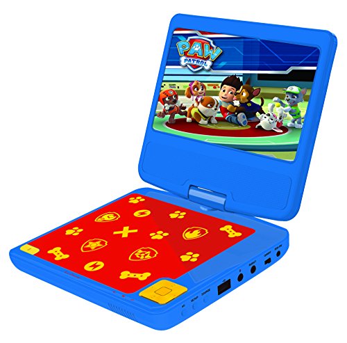 Leitor de DVDs LEXIBOOK PAW PATROL (Multicor - 7'' - LCD) Lexibook - Reprodutores de dvd e blu-ray - multicor, 7 polegadas, lcd