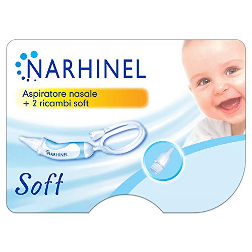 Aspirador Nasal e Peças de Substituição Suaves NARHINEL (70 g) GlaxoSmithKline Consumer Healthcare S.p.A - Aspiradores nasais - aspirador nasal, peças substituição, suaves, 70 g, filtro higiene alta