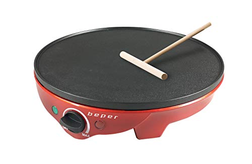 Máquina de Crepes Eléctrica BEPER BT.700Y (1300W) Beper - Torradeiras e grelhadores - 1300W, 30 cm, antiaderente, regulador de temperatura
