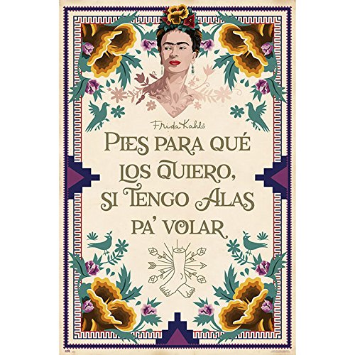 Poster ERIK EDITORES Frida Kahlo (91x61.5cm) Grupo Erik Editores - Pósteres, impressões e arte visual - frida kahlo, 91x61.5cm, papel, alta qualidade