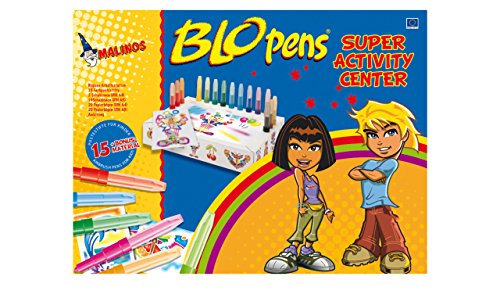 Canetas MALINOS 300810 (Multicor - 15 Unidades) Malinos - Kits de artesanato de brinquedos - multicor, 15 unidades, tinta à base de água