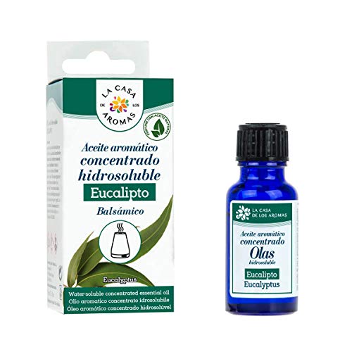 Óleo Essencial LAURA VENTURIA Eucalyptus (15 ml de óleo essencial) La Casa de los Aromas - Óleo fragrante - eucalipto, óleo essencial, 15 ml