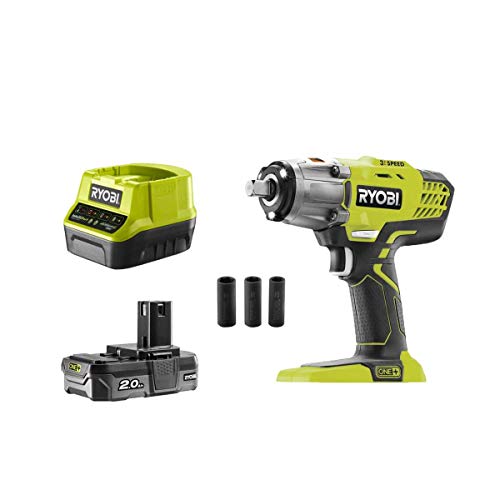 Ryobi R18PDBL-0-Bati de impacto 1.5 J 18 V Ryobi - Berbequins elétricos portáteis - 18 V, 2000 mAh, ião-lítio, 3 h