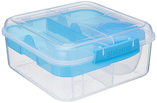 Lancheira LUNCH BOX Go System (Plástico - Transparente) Sistema - Utensílios de mesa - plástico, transparente