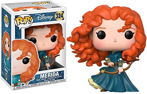 Figura FUNKO POP! Disney Brave: Merida 324 Funko - Bonecos de ação e brinquedo - figura, funko pop, disney brave, merida, 9 cm