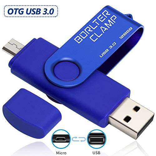 Pen USB OTG BORLTER Clamp - Azul (Acessório Informática e Tel.) Borlter Clamp - Pen drives usb - usb, otg, azul