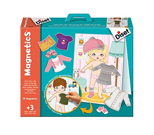 Jogo Didático DISET Magnético (Idade Mínima: 3) Diset - Roupa - didático, magnético, idade mínima: 3