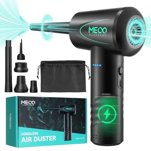 Ventoinha Mecanica Elétrica MECO ELEVERDE MECO ELEVERDE - Limpeza de eletrônicos - ventoinha, mecânica, elétrica, 3 velocidades, cabo de alimentação, bateria recarregável