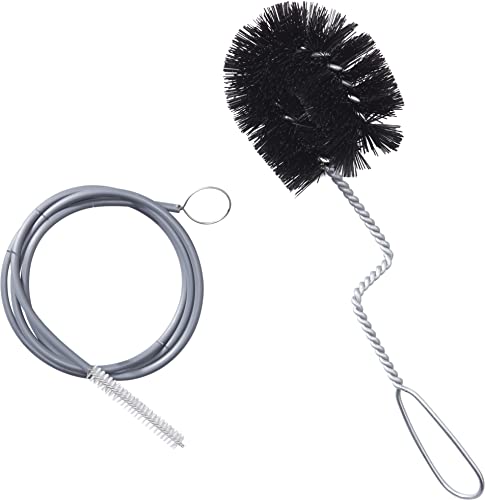 CamelBak 800709-12 kit de limpeza de equipamento de montanha Conjunto de limpeza de garrafas CAMELBAK - Suprimentos de limpeza doméstica - kit de limpeza, compatível CamelBak, preto azul cinzento