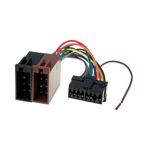 Cabo Adaptador SOUND-WAY ISO para PIONEER Preto Sound Way - Sistemas elétricos e de potência de veículos automotores - iso, masculino, preto, pioneer, 1 m