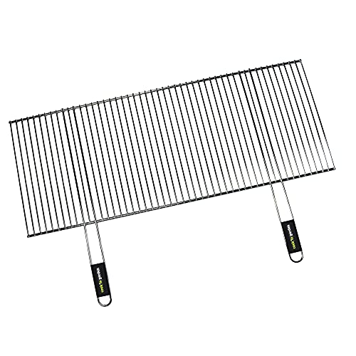 Grelha para Churrasco TEFAL Ingenio (Material: Aço Inoxidável - 100x40cm) COOK'IN GARDEN - Acessórios para churrasco ao ar livre - aço inoxidável, 100x40cm, preto