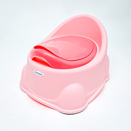 Porta-Lixo Infantil PLASTIMYR Sasym Rosa (35.5x31x25cm) Plastimyr - Móveis para bebês e crianças pequenas - corrente, fácil de limpar, 2-4 anos