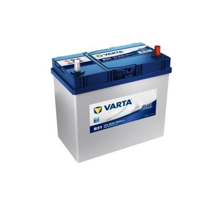 Bateria Varta Auto B31 (12V - 45Ah - 330A) Varta - Baterias - 12V, 45ah, 330A, automóvel