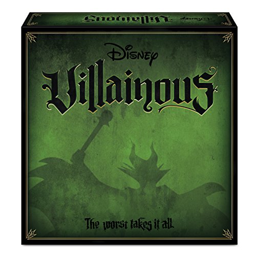 Juego de Mesa VILLAINOUS (Idioma Inglés - Edad Mínima Recomendada: 10 años) Ravensburger - Jogos - jogo de mesa, villainous, peões, guia dos vilões, caldeira, moedas de poder