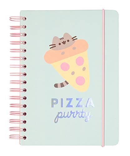 Caderno Pusheen Foodie Collection Bullet A5 Grupo Erik - Cadernos e bloco de notas - caderno, pusheen, foodie collection, bullet a5