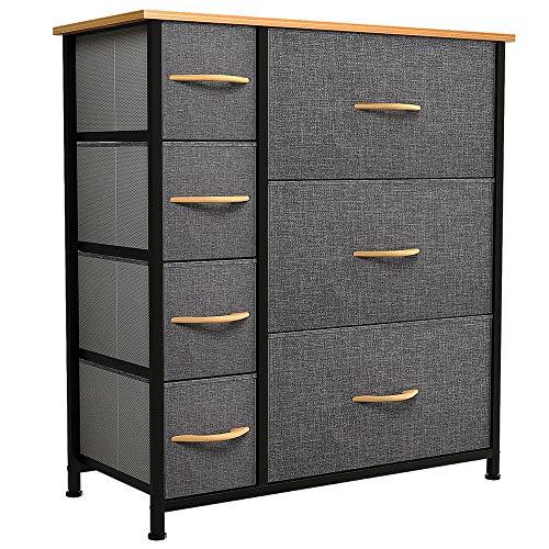 Armário de Madeira YITAHOME | Cinzento Escuro YITAHOME - Comodas - madeira, cinzento escuro, gavetas extraíveis, design moderno