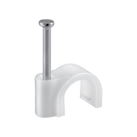Conjunto de Parafusos e Porcas FIXPOINT 17078 (Branco - 100 peças) Fixpoint - Clipes de cabo - parafusos, porcas, fixpoint, 17078, branco, 100 peças