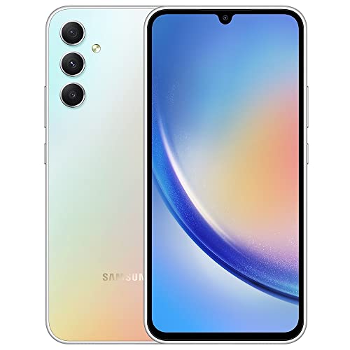 Smartphone SAMSUNG Galaxy A34 5G (6.6'' - 8 GB - 256 GB - Prateado) SAMSUNG - Telemóveis - smartphone, samsung, galaxy a34 5g, 6.6 polegadas, 8 gb, 256 GB, prateado
