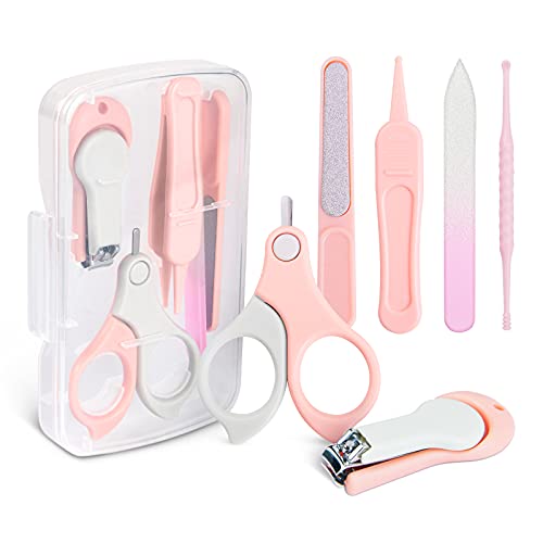 Conjunto de cuidados dos dedos VICLOON 6 em 1 Vicloon - Kits de saúde e higiene para bebês - conjunto, cuidados, dedos, 6 em 1