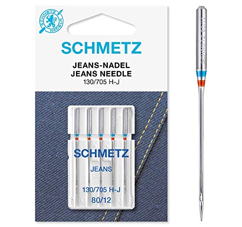 Aguja de Costura SCHMETZ 130-705J-80 (Médio) SCHMETZ - Agulhas e ganchos - médio, schiene, 80