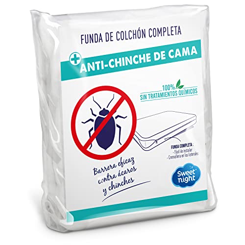 Capa para Colchão SWEET NIGHTS Complete (100x200cm) SWEET NIGHT - Capas para colchão - poliéster, 100x200cm, lavável à mão, proteção contra manchas