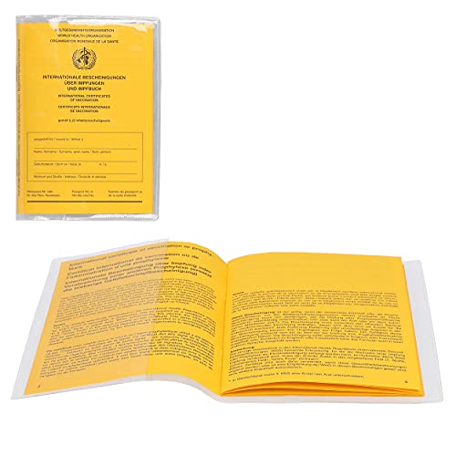 Protetor de Passaportos MUMBILAB Vaccination 4 Unidades mumbi - Capas de livros - protetor, passaporte, vaccination