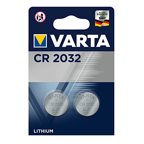 Pilha Não Recarregável VARTA CR2032 x2 (2 unidades) Varta - Baterias de uso geral - litio, botão/moeda, cr2032, 3V