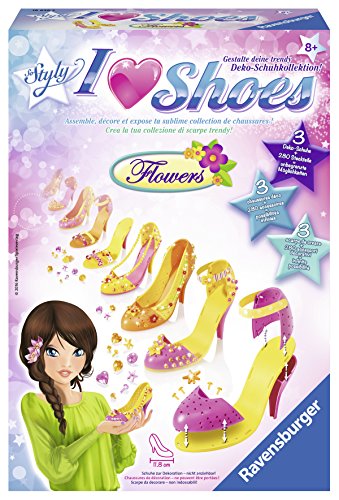 Jogo de Tabuleiro RAVENSBURGER I love shoes (Idade Mínima Recomendada: 6 anos) Ravensburger - Materiais de arte e artesanato - jogo de tabuleiro, puzzle, canetas, quebra-cabeça