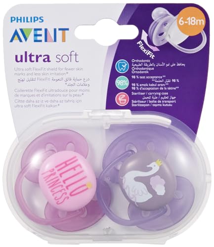Chupeta PHILIPS Soft Skin Soothing Shield Philips Consumer Lifestyle B.V. - Cuidados com a higiene oral - macio, flexível, bochechas, irritação