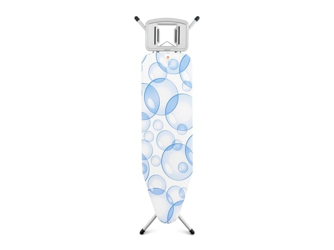 Tábua de Engomar BRABANTIA Bubbles Cinza Brabantia - Tábuas de passarroupa - cinza, algodão, altura regulável